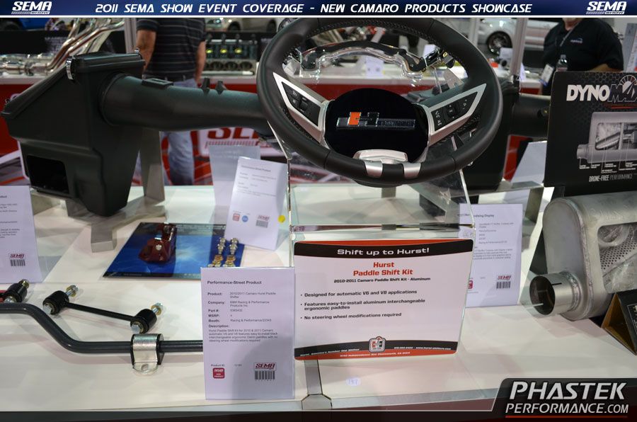 2010 2011 Automatic Camaro Hurst PaddleShift Kit with Aluminum Paddles